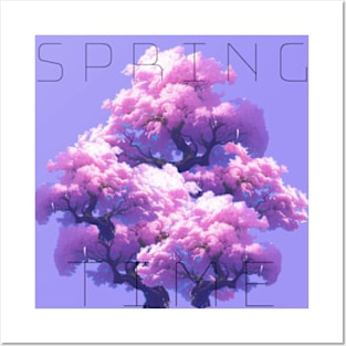 Spring Time Cherry Blossoms Posters and Art